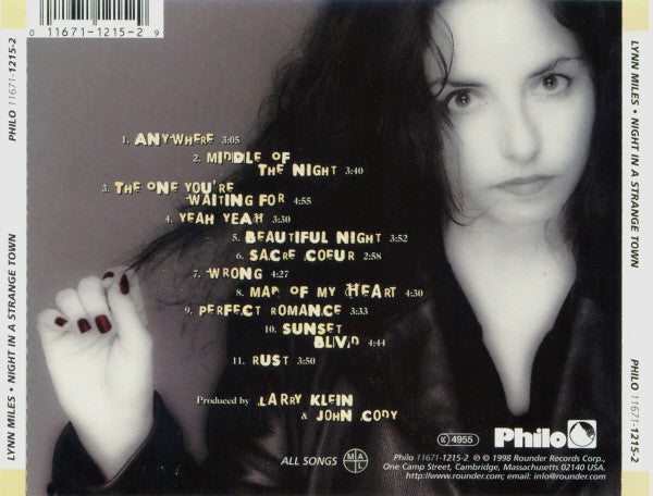 Lynn Miles : Night In A Strange Town (CD, Album)