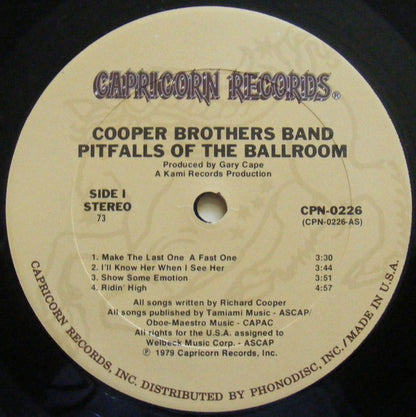 Cooper Brothers : Pitfalls Of The Ballroom (LP, Album)