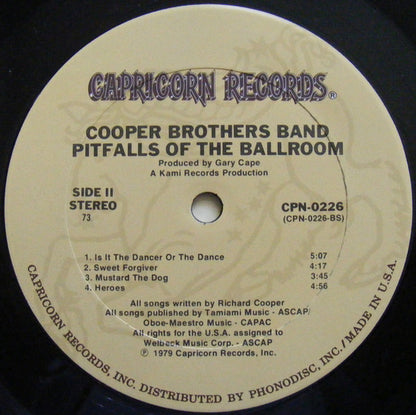 Cooper Brothers : Pitfalls Of The Ballroom (LP, Album)
