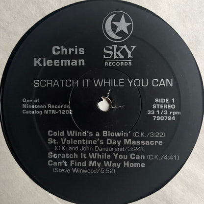 Chris Kleeman : Scratch It While You Can (LP, Album)