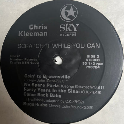 Chris Kleeman : Scratch It While You Can (LP, Album)