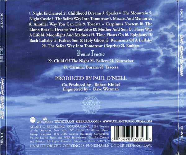 Trans-Siberian Orchestra : Night Castle (2xCD, Album)