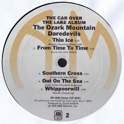 The Ozark Mountain Daredevils : The Car Over The Lake Album (LP, Album, Mon)