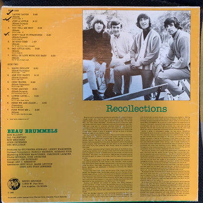 The Beau Brummels : The Best Of The Beau Brummels 1964 - 1968 (LP, Comp)