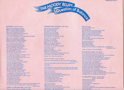 The Moody Blues : A Question Of Balance (LP, Album, Env)
