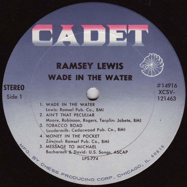 Ramsey Lewis : Wade In The Water (LP, Album, Ter)