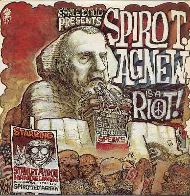 Earle Doud : Earl Doud Presents Spiro T. Agnew Is A Riot (LP, Album, Ter)