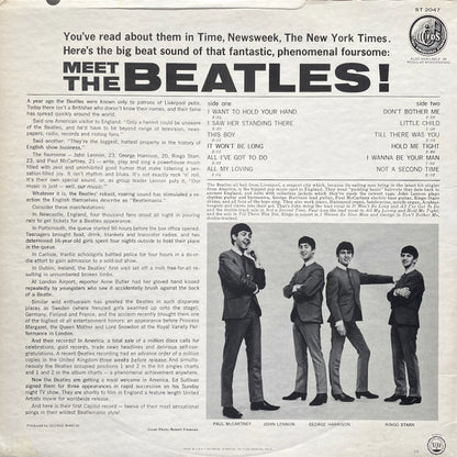The Beatles : Meet The Beatles! (LP, Album, RE, Los)
