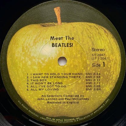 The Beatles : Meet The Beatles! (LP, Album, RE, Los)