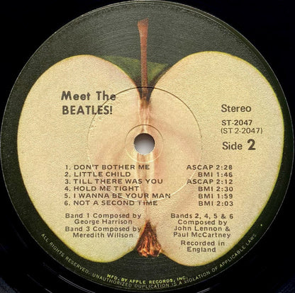 The Beatles : Meet The Beatles! (LP, Album, RE, Los)