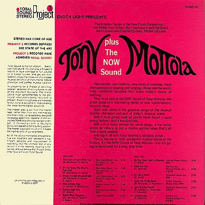 Tony Mottola With The Groovies (6) : Warm, Wild & Wonderful (LP, Album, Gat)