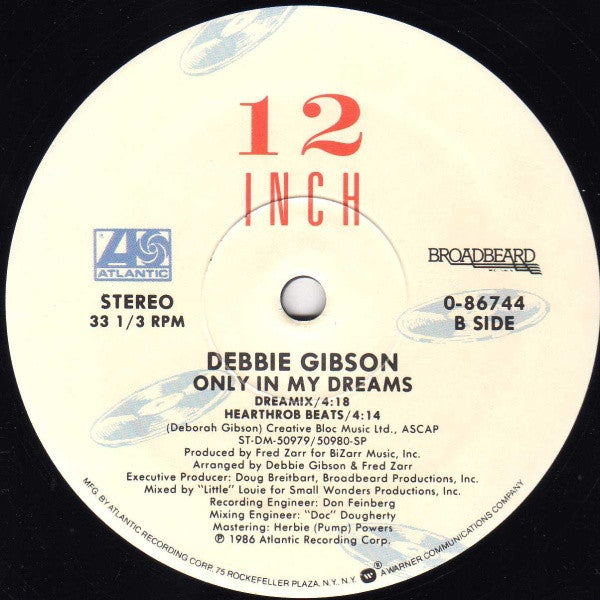 Buy Debbie Gibson : Only In My Dreams (12
