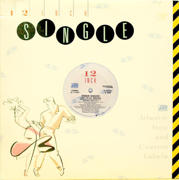 Debbie Gibson : Only In My Dreams (12", Single, RE)