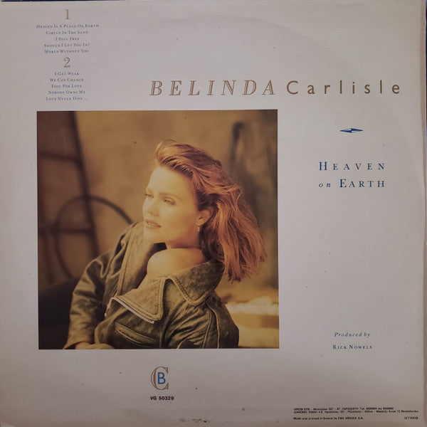 Belinda Carlisle : Heaven On Earth (LP, Album)