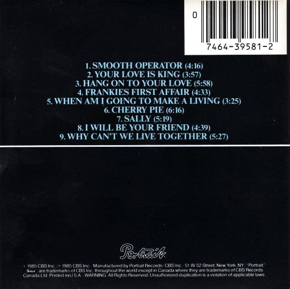 Buy Sade : Diamond Life (CD, Album, RE) Online for a great price