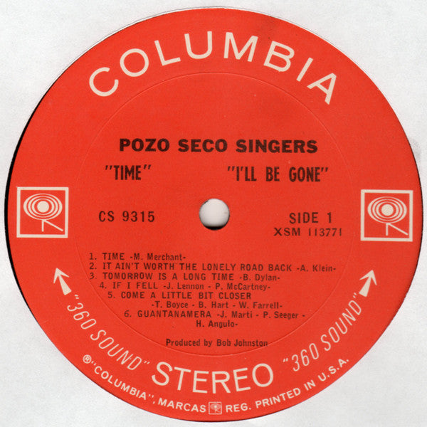 The Pozo-Seco Singers : Time (LP, Album, San)