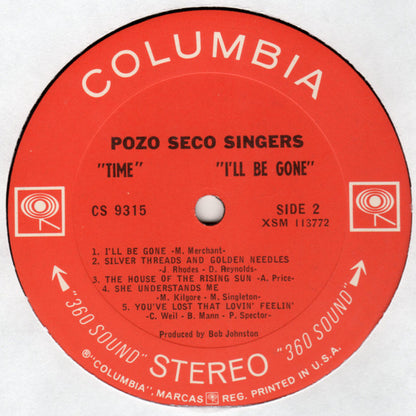The Pozo-Seco Singers : Time (LP, Album, San)