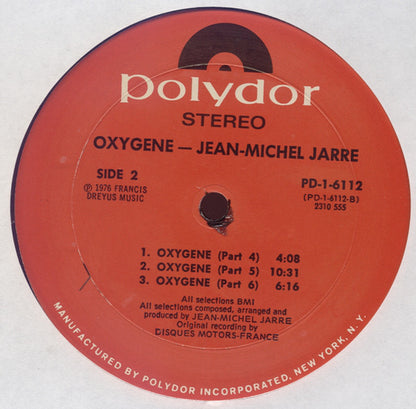 Jean-Michel Jarre : Oxygene (LP, Album, Mon)