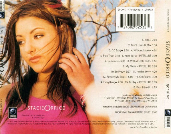 Buy Stacie Orrico : Genuine (CD, Album) Online for a great price