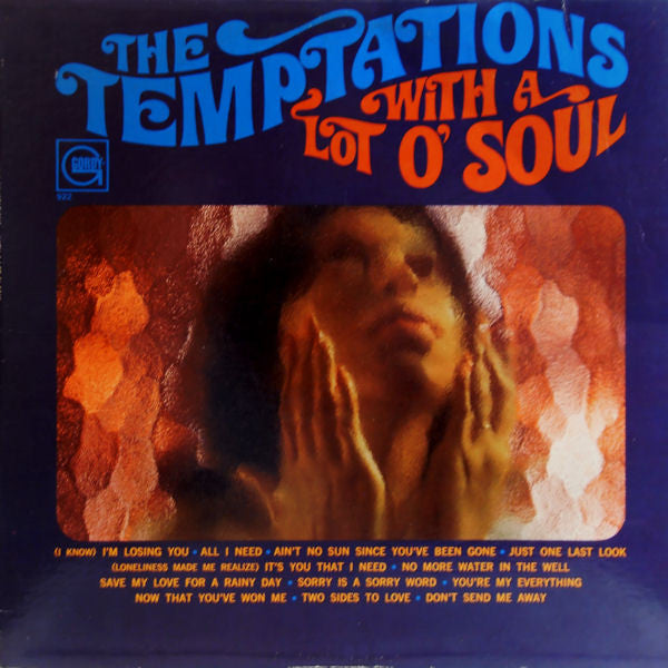 The Temptations : With A Lot O' Soul (LP, Album, Mono, Pit)