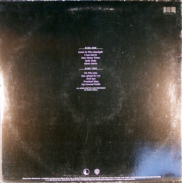 Peter Cetera : Peter Cetera (LP, Album, Los)