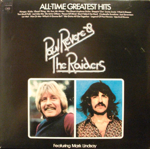 Paul Revere & The Raiders : All-Time Greatest Hits (2xLP, Comp, Gat)