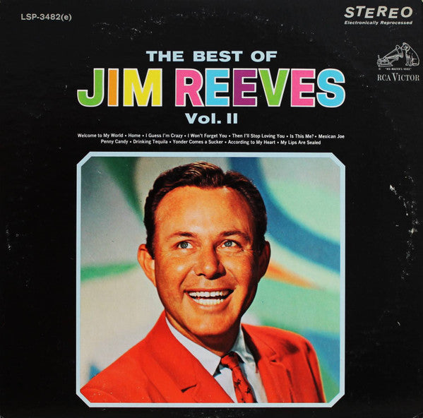 Jim Reeves : The Best Of Jim Reeves Vol. II (LP, Comp)