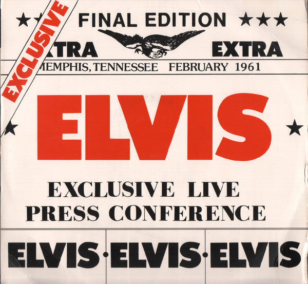 Elvis Presley : 1961 Press Conference Memphis, Tennessee  (12")