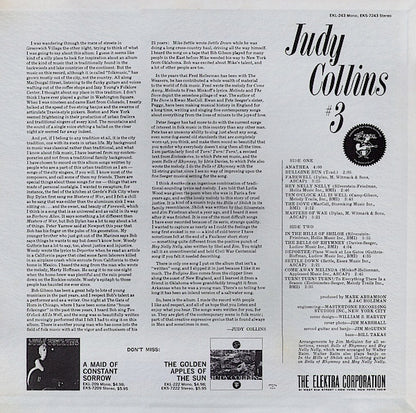 Judy Collins : Judy Collins #3 (LP, Album, RE)