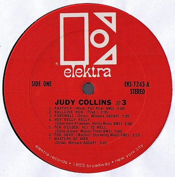 Judy Collins : Judy Collins #3 (LP, Album, RE)