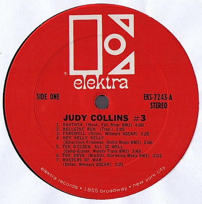 Judy Collins : Judy Collins #3 (LP, Album, RE)