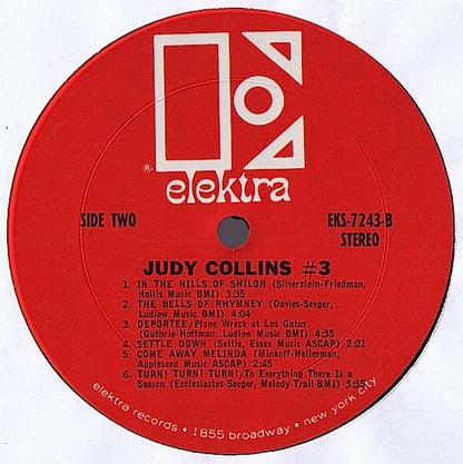 Judy Collins : Judy Collins #3 (LP, Album, RE)
