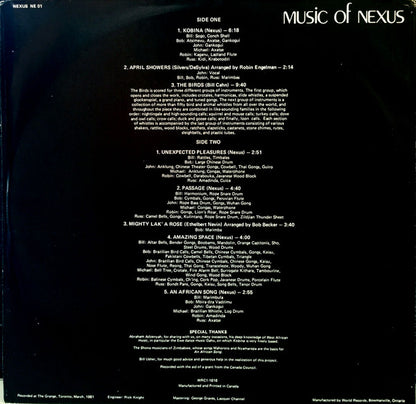 Nexus (18) : Music Of Nexus (LP, Album)