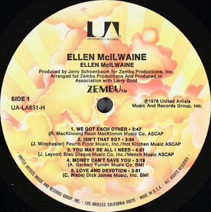 Ellen Mcilwaine : Ellen McIlwaine (LP, Album)