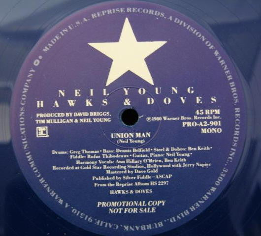 ■究極最高音質USオリジナル白ラベルプロモ盤■NEIL YOUNG with C □究極最高音質USオリジナル白ラベルプロモ盤□NEIL YOUNG with C