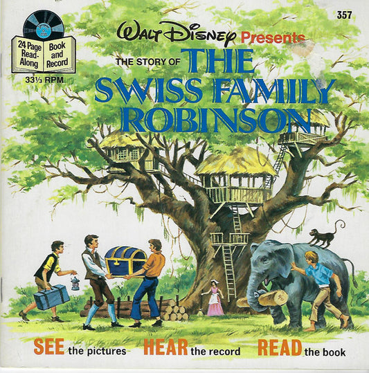 Unknown Artist : Walt Disney Presents The Story Of The Swiss Family Robinson (7")