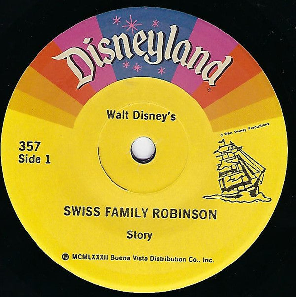 Unknown Artist : Walt Disney Presents The Story Of The Swiss Family Robinson (7")