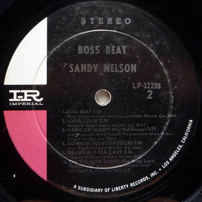 Sandy Nelson : Boss Beat (LP, Album)