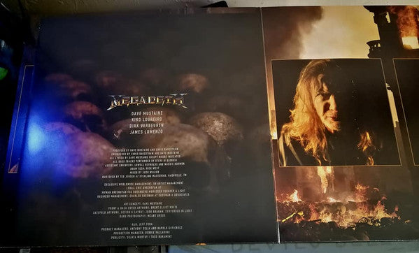 Megadeth : The Sick, The Dying... And The Dead! (LP, Blu + LP, Gre + Album)