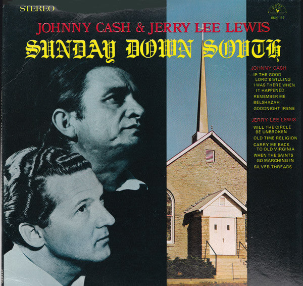 Johnny Cash & Jerry Lee Lewis : Sunday Down South (LP, Comp)