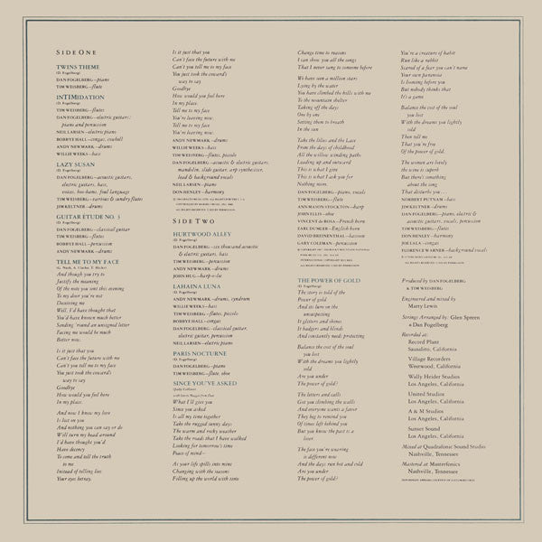 Dan Fogelberg & Tim Weisberg : Twin Sons Of Different Mothers (LP, Album, RE, RM, Hal)