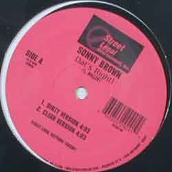 Sonny Brown (2) : Dat's Right! (12")