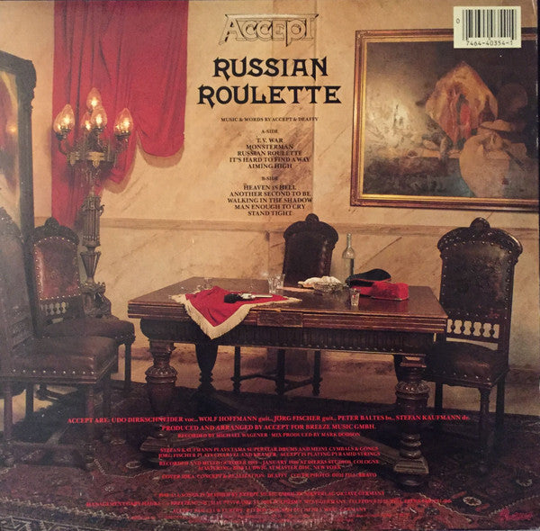 Accept : Russian Roulette (LP, Album)
