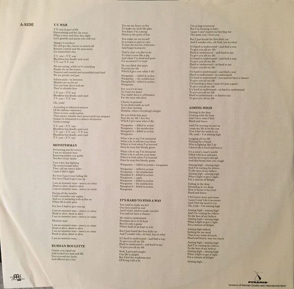 Accept : Russian Roulette (LP, Album)