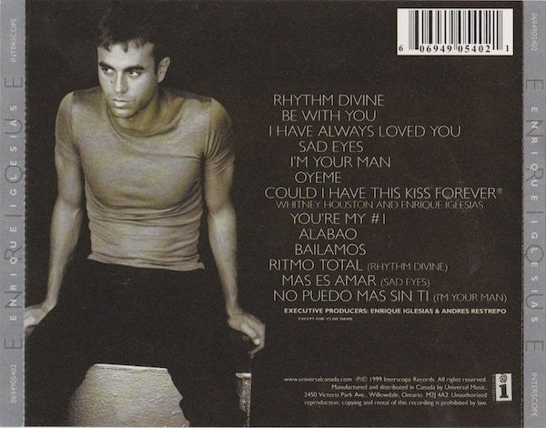 Enrique Iglesias : Enrique (CD, Album)