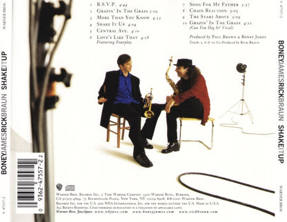 Boney James, Rick Braun : Shake It Up (CD, Album)
