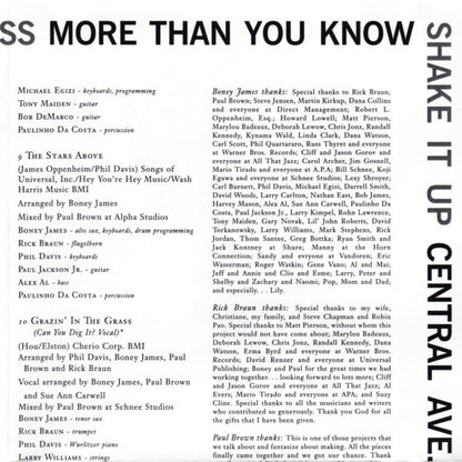 Boney James, Rick Braun : Shake It Up (CD, Album)