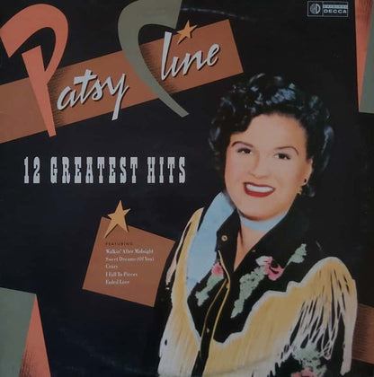 Patsy Cline : 12 Greatest Hits (LP, Comp, Club, RE)