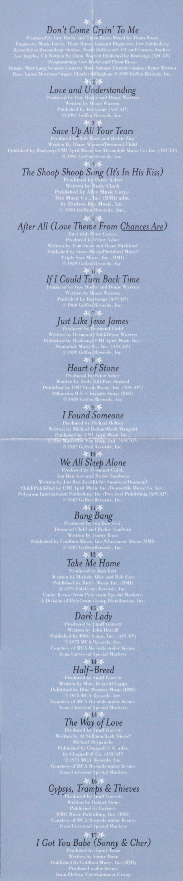 Cher : If I Could Turn Back Time - Cher's Greatest Hits (CD, Comp, Club)