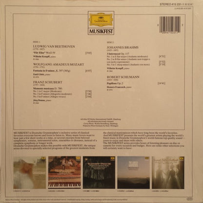 Various : Für Elise Romantic Piano Music (LP, Comp)